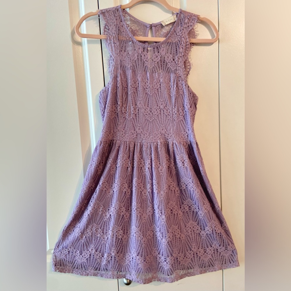 Altar’d State | Lilac Lace Dress